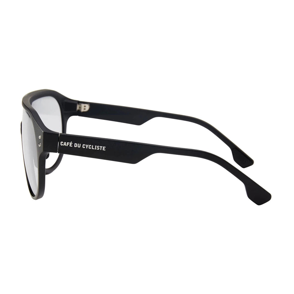 CAFÉ DU CYCLISTE Eyewear Gabin - Black Frame Grey Photocromic Lens-Eyewear-3700955380826