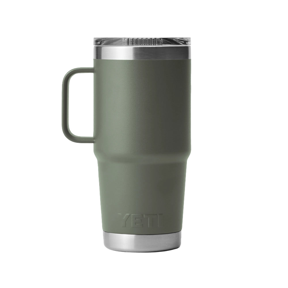 YETI Rambler 20 OZ 591 ML Travel Mug - Camp Green-Drinkware-888830254479