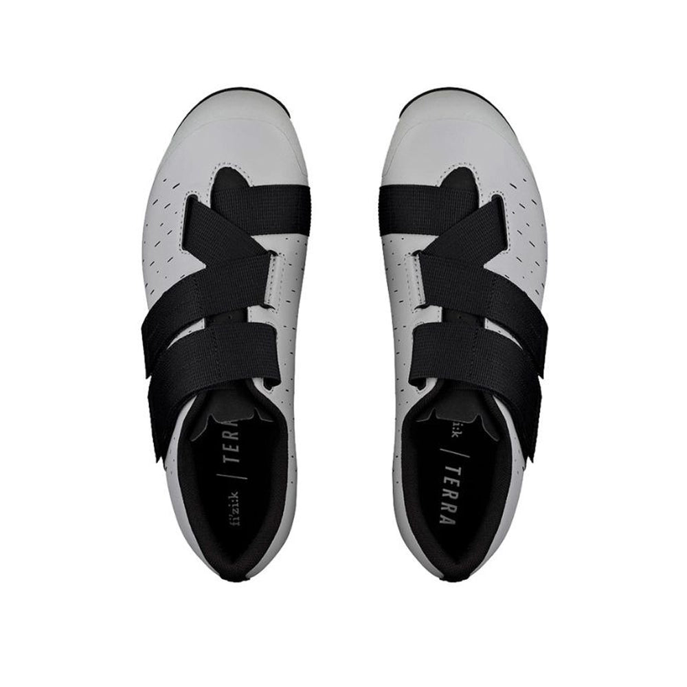 FIZIK TERRA POWERSTRAP X4 Cycling Shoes - Light Grey-Gravel Cycling Shoes-