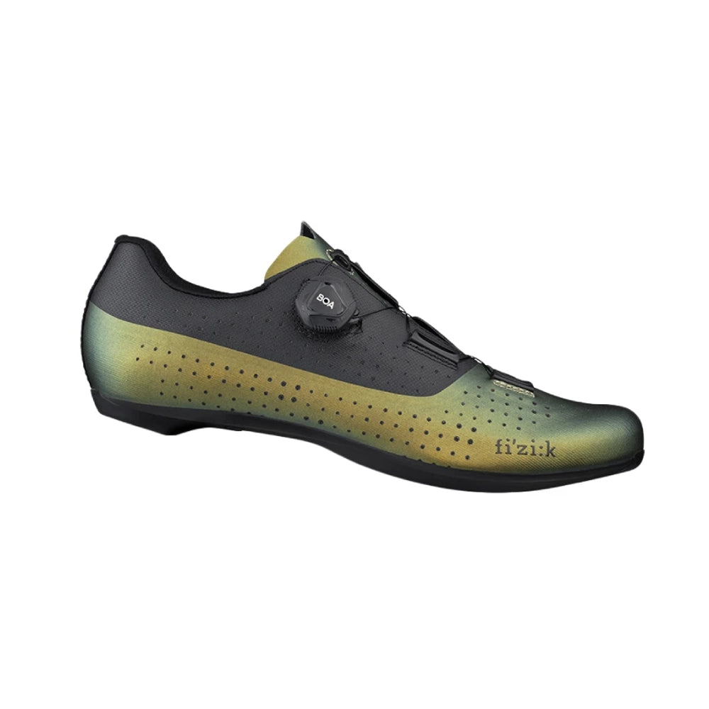 FIZIK TEMPO OVERCURVE R4 Cycling Shoes - Green/Iridiscent Black-Road Cycling Shoes-