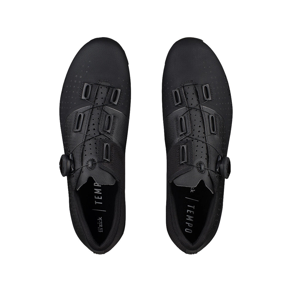 FIZIK TEMPO OVERCURVE R4 Cycling Shoes - Black-Road Cycling Shoes-