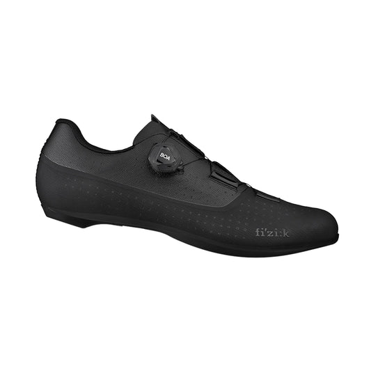 FIZIK TEMPO OVERCURVE WIDE R4 Cycling Shoes - Black-Road Cycling Shoes-