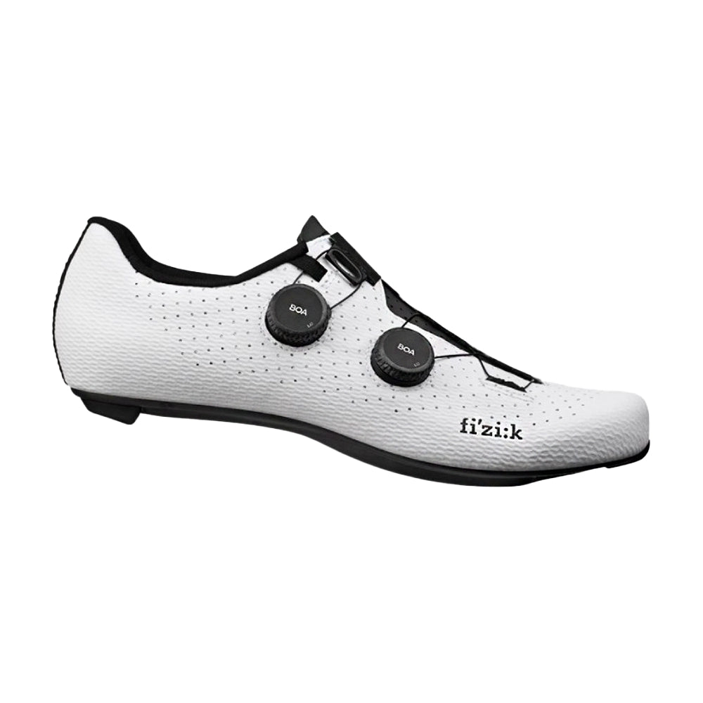 FIZIK VENTO STABILITA CARBON Cycling Shoes - White/Black-Road Cycling Shoes-