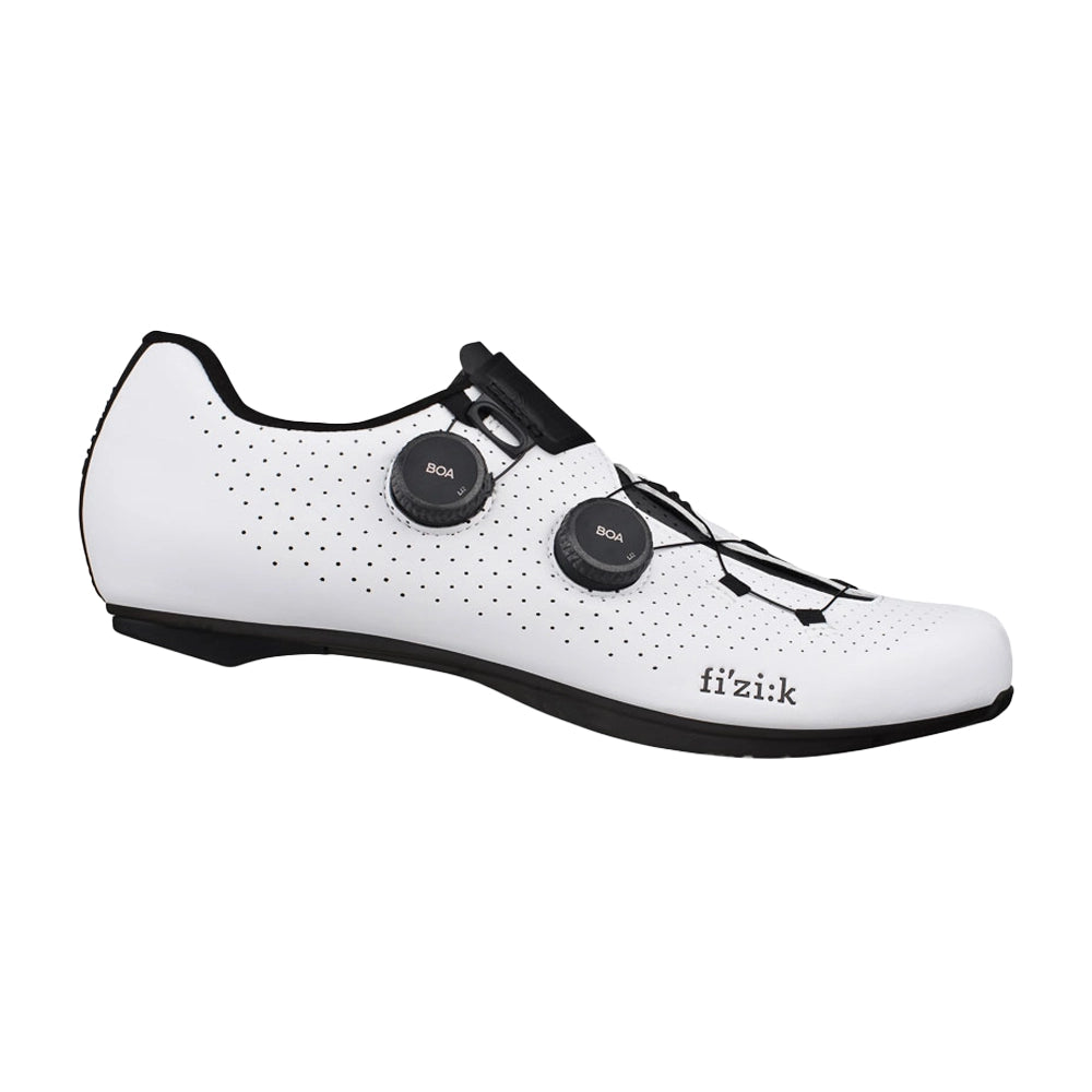 FIZIK VENTO INFINITO CARBON WIDE Cycling Shoes - White/Black-Road Cycling Shoes-8058364117683