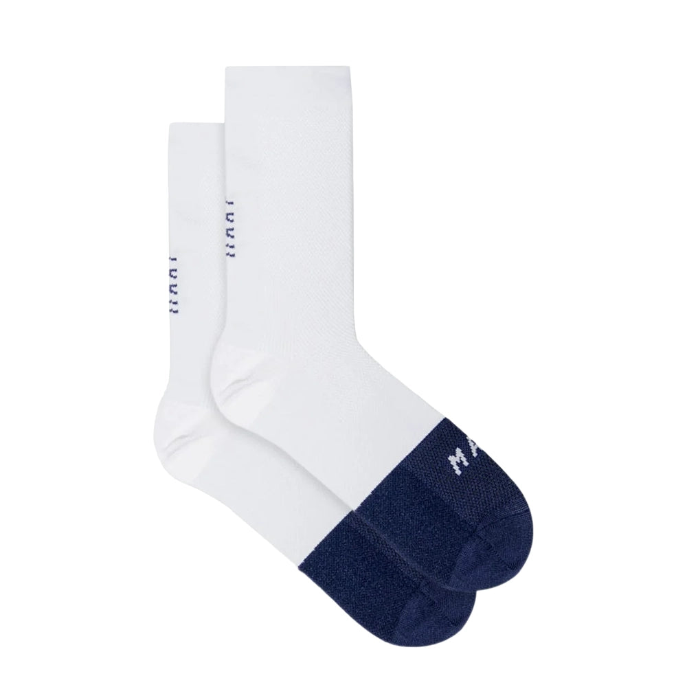 MAAP Division Socks - White/Blue-Cycling Socks-