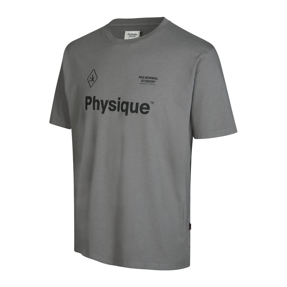 PNS x Fizik Tshirt AW23 - Castlerock Grey-T-Shirts-