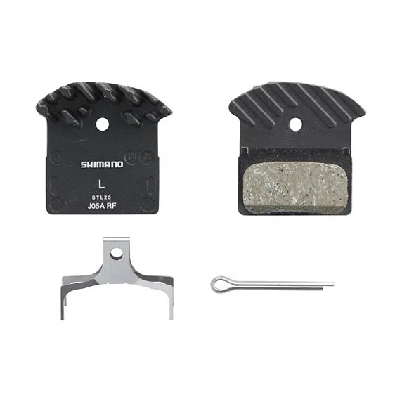 SHIMANO Brake Pads Resin J05A RF - Black-Brake Pads-4550170327323