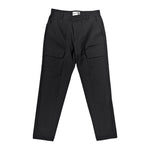 SILENCIOSA Cargo Pants - Black-Casual Pants-