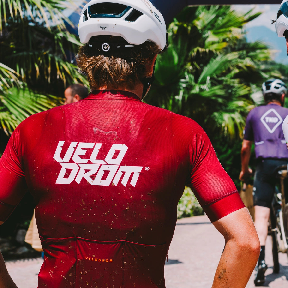 Velodrom Raceday Jersey - Light Burgundy Late Drop-Jerseys-