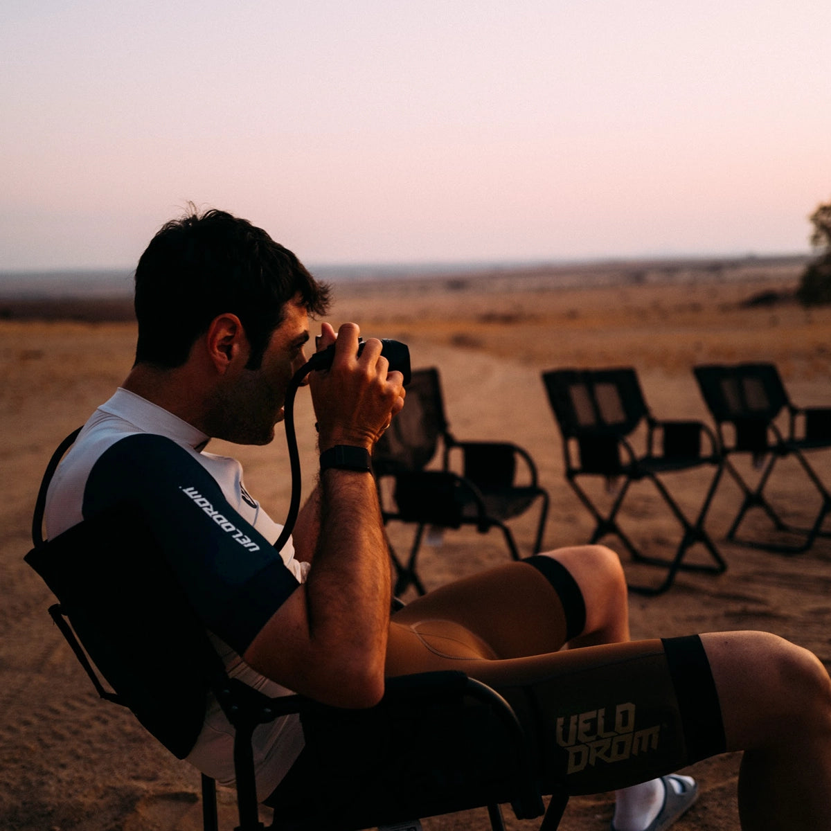 VELODROM RaceDay Jersey SS24 - Off White/Navy-Jerseys-