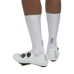 NDLSS Aero Cycling Socks - White-Cycling Socks-