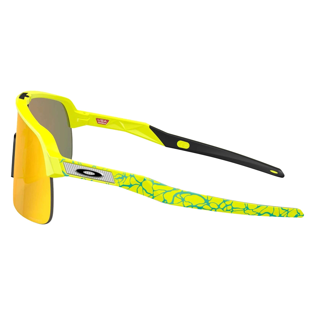 OAKLEY Sutro Lite Eyewear Inner Spark - Matte Tennis Ball Yellow Prizm Ruby-Eyewear-888392640024