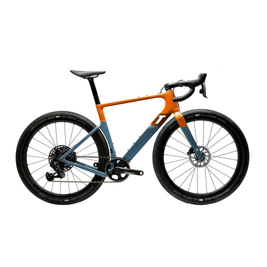 3T Exploro Max Complete Gravel Bike Sram Force AXS 1x12 - Orange Blue-Complete Gravel Bikes-