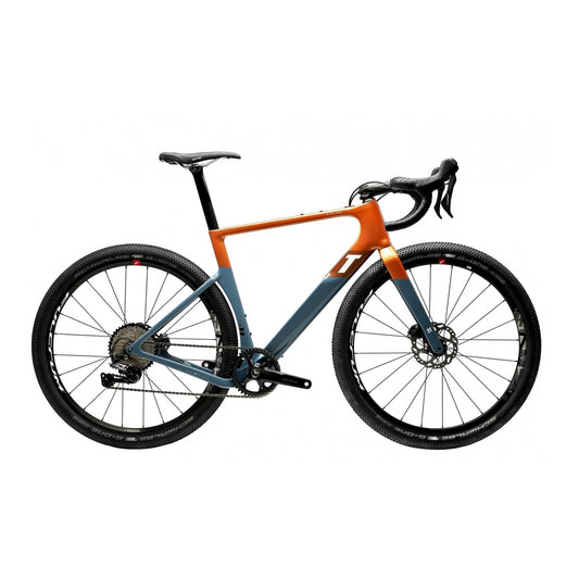 3T Exploro Max Complete Bike Gravel Sram Rival AXS 2x - Orange Blue-Complete Gravel Bikes-