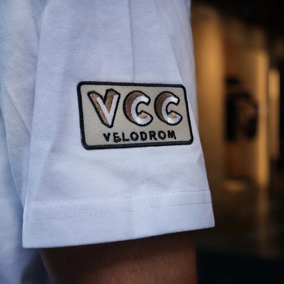 VELODROM Multi Patch Tshirt SS24 - White-T-Shirts-