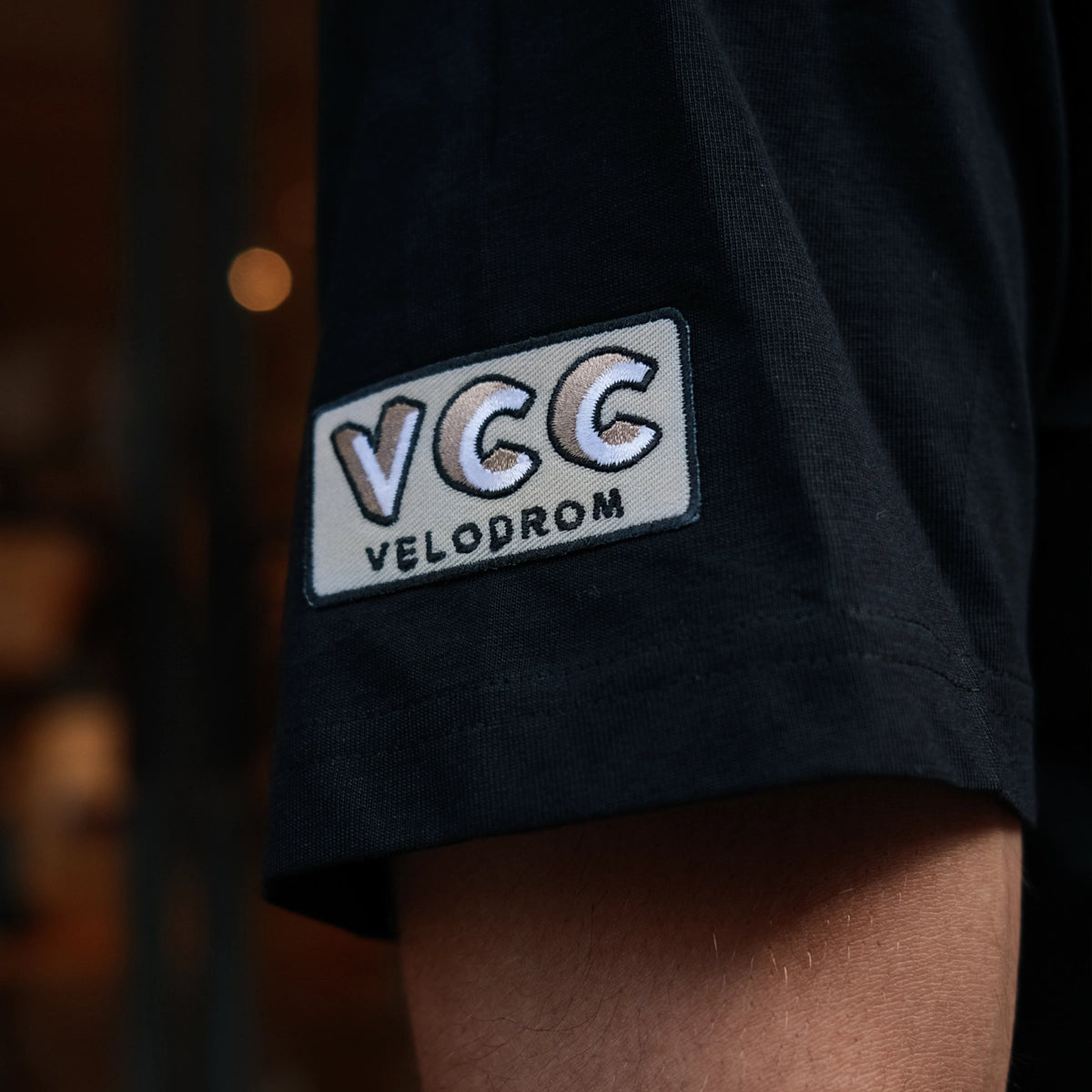 VELODROM Multi Patch Tshirt SS24 - Black-T-Shirts-