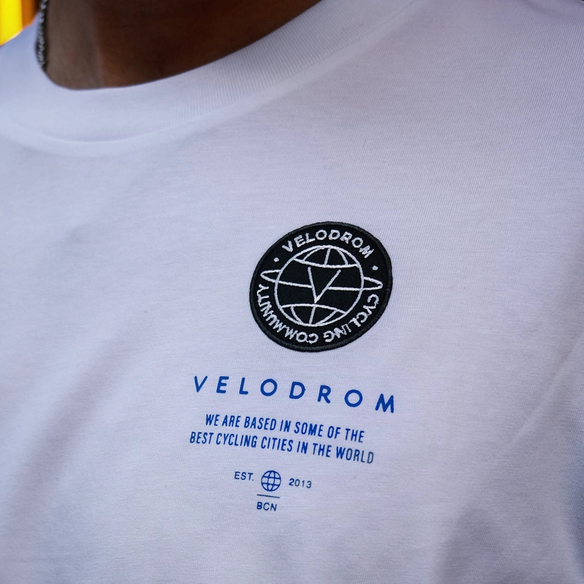 VELODROM Multi Patch Tshirt SS24 - White-T-Shirts-