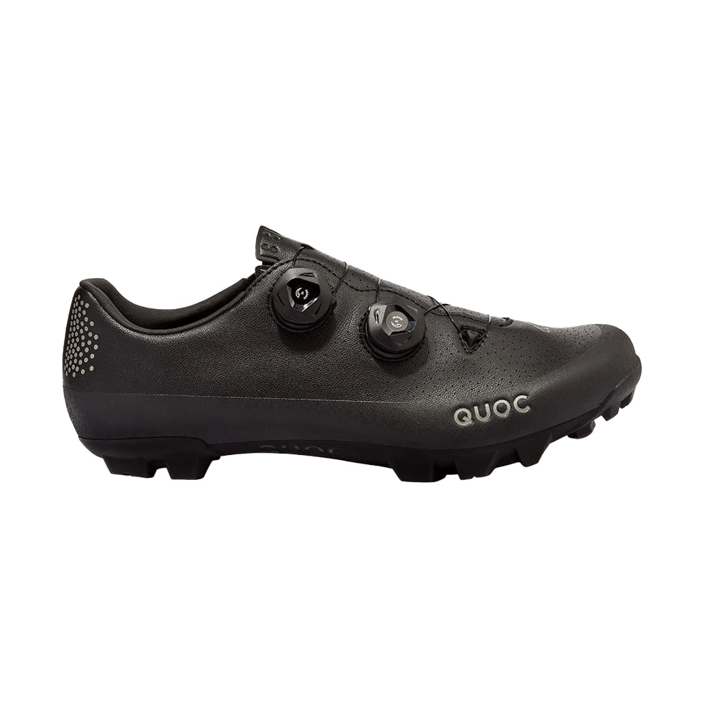 QUOC Gran Tourer CROSS COUNTRY Gravel/MTB Shoes - Black-Gravel Cycling Shoes-