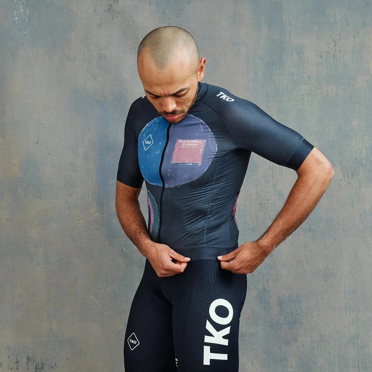 PAS NORMAL STUDIOS TKO Mechanism Jersey SS24 - Black-Jerseys-