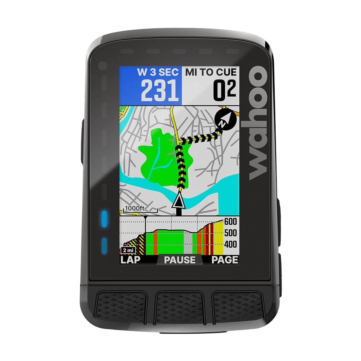 WAHOO Elemnt Roam Gps V2 2023 Drahtloser Fahrradcomputer - Schwarz