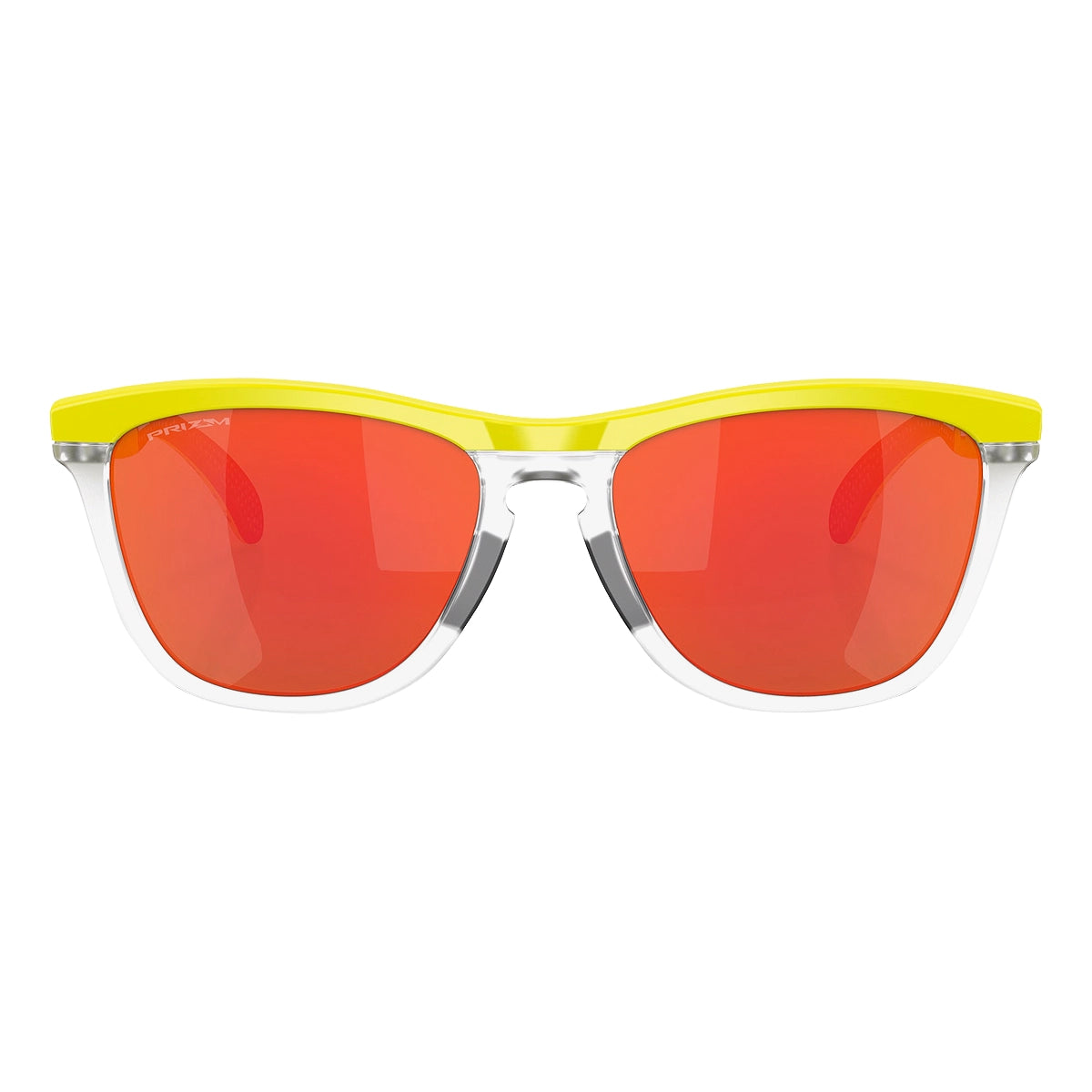 OAKLEY Gafas Ciclismo Frogskins Range Inner Spark Collection - Matte Tennis Ball Yellow Prizm Ruby