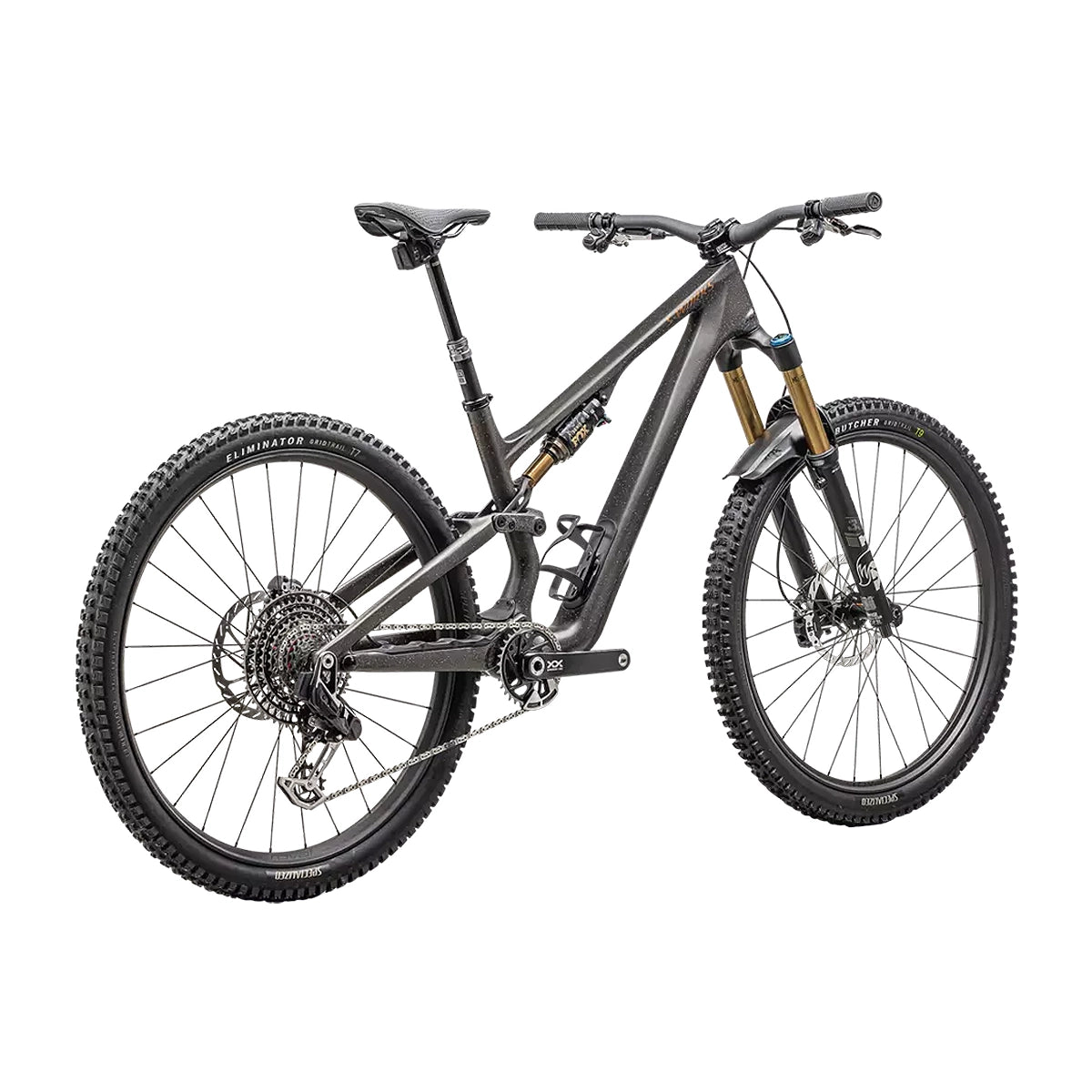 SPECIALIZED SWORKS Stumpjumper 15 2025 Mountain Bike - Satin Gunmetal / Clay / White Mtn / Dove Grey / Gloss Bronze