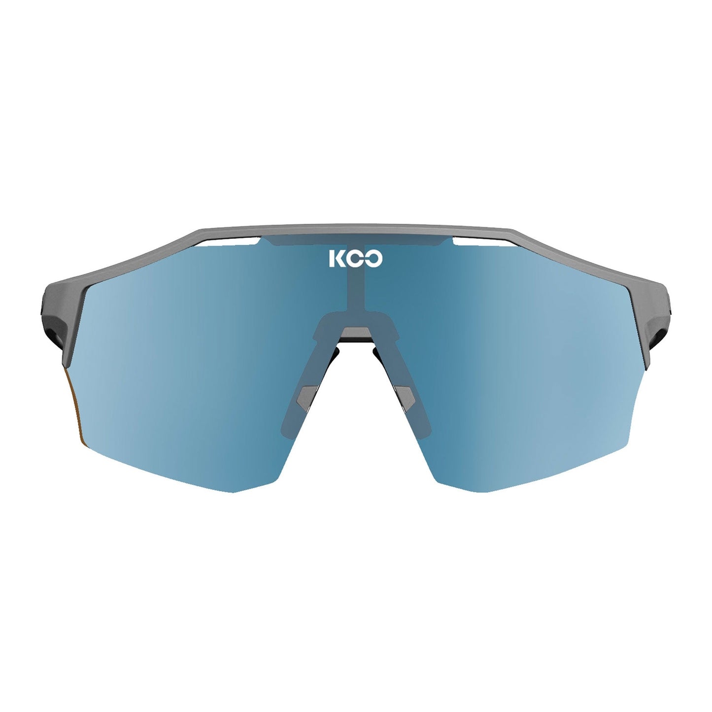 KOO Eyewear Alibi Turquoise Mirror - Grey Matt/Turquoise