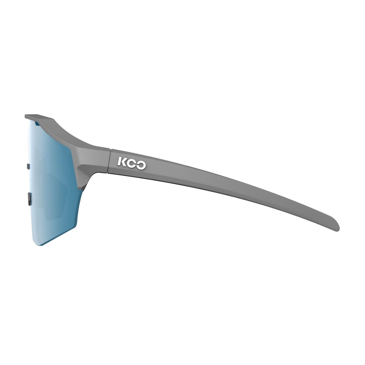 KOO Eyewear Alibi Turquoise Mirror - Grey Matt/Turquoise