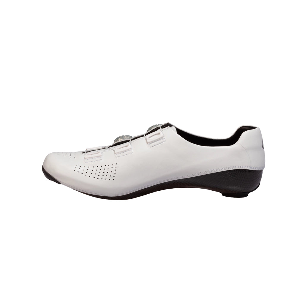 NIMBL Road Cycling Shoes Ultimate - White/Silver-Road Cycling Shoes-