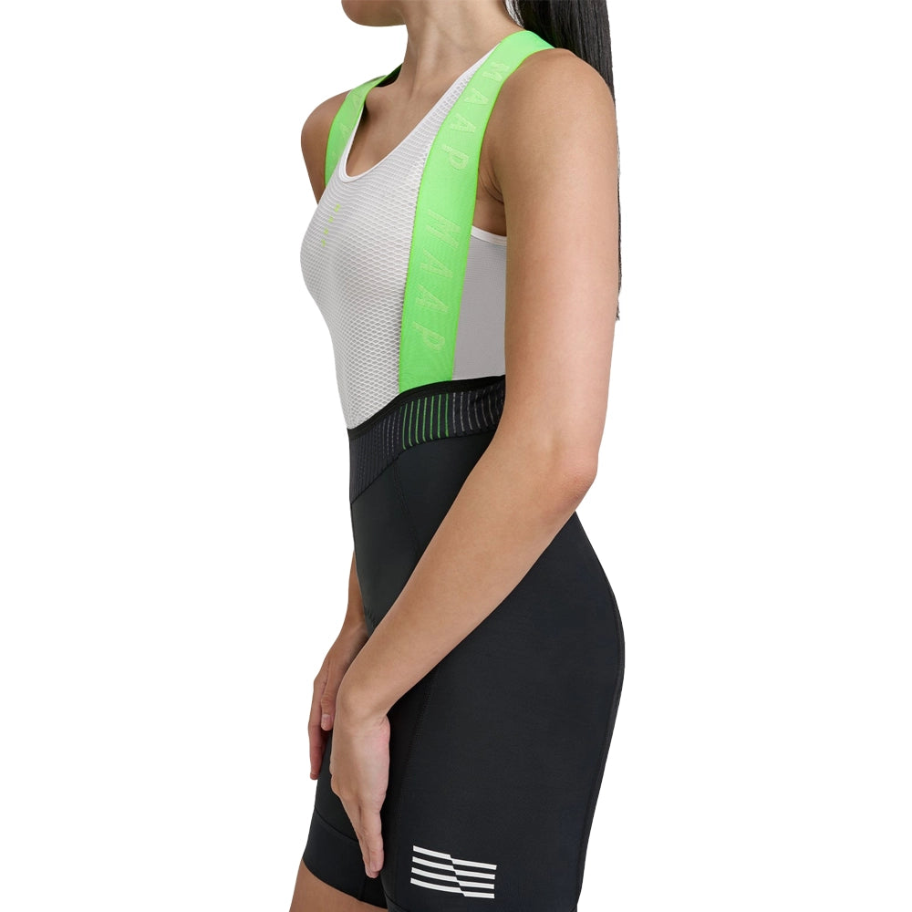 MAAP Eclipse Team Evo Women Bib Shorts - Black/Fluro Green-Women Bib Shorts-