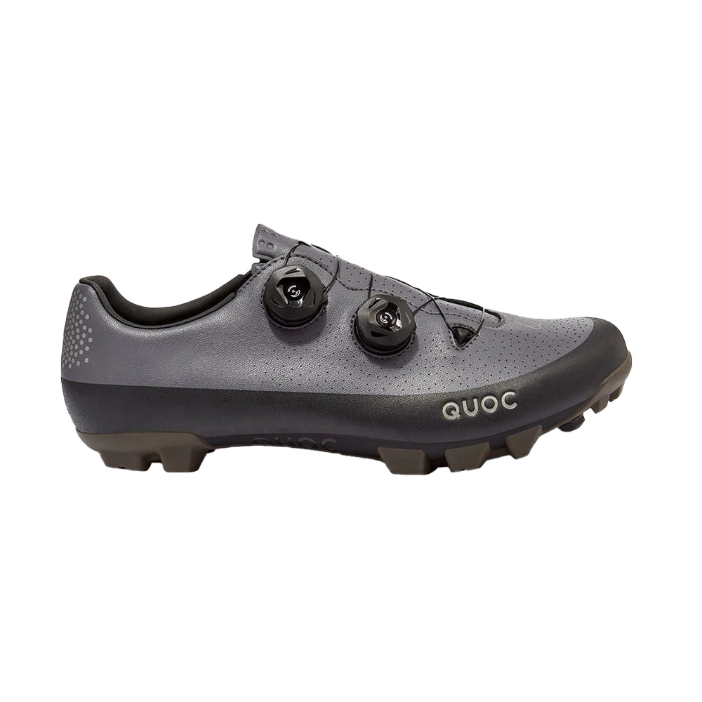 QUOC Gran Tourer CROSS COUNTRY Gravel/MTB Shoes - Charcoal-Gravel Cycling Shoes-