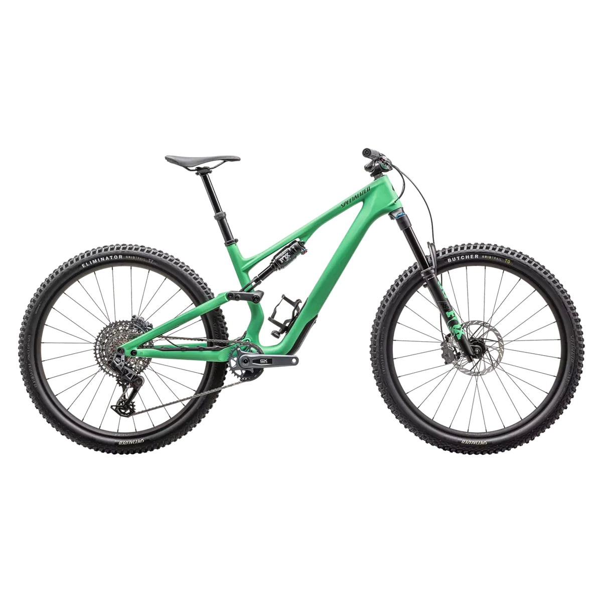 SPECIALIZED STUMPJUMPER 15 Expert 2025 Mountain Bike - Satin Electric Green / Satin Forest Green