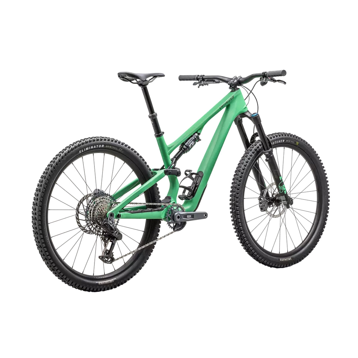 SPECIALIZED STUMPJUMPER 15 Expert 2025 Mountain Bike - Satin Electric Green / Satin Forest Green