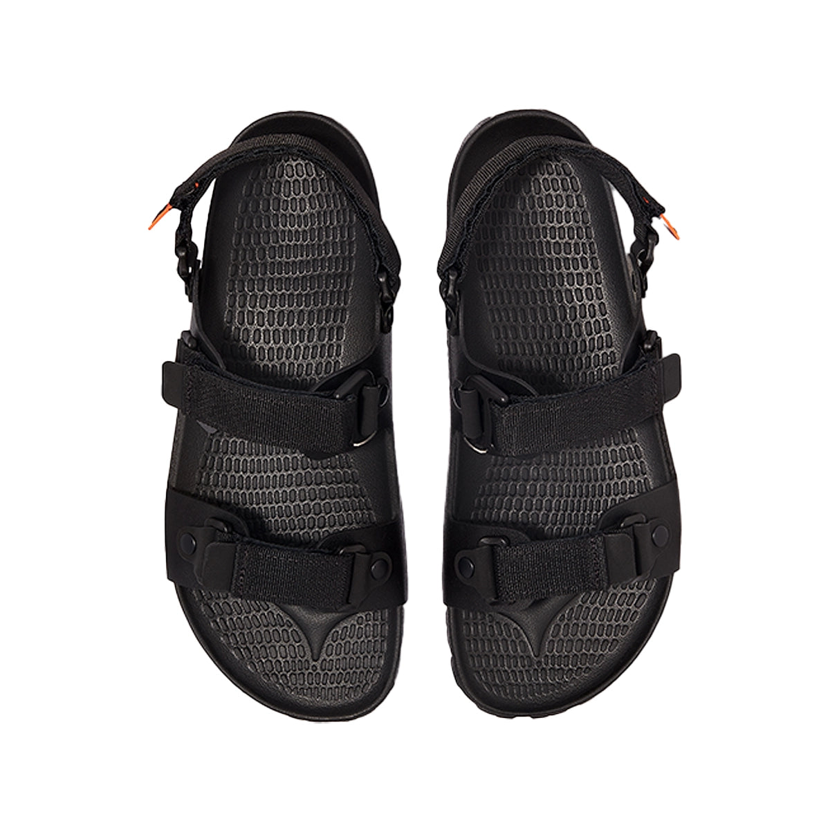 QUOC X RESTRAP SANDAL - BLACK