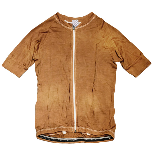 MAAD Cycling Jersey Short Sleeve  - Light Caramel