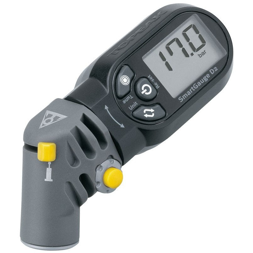 TOPEAK Smartgauge D2 Air Pressure Tester - Black-Tools-883466003323