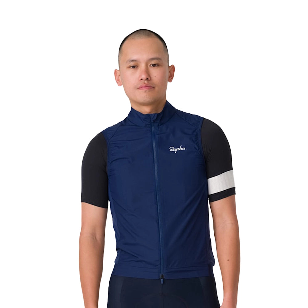 RAPHA Core Gilet - Navy MBW – Velodrom CC