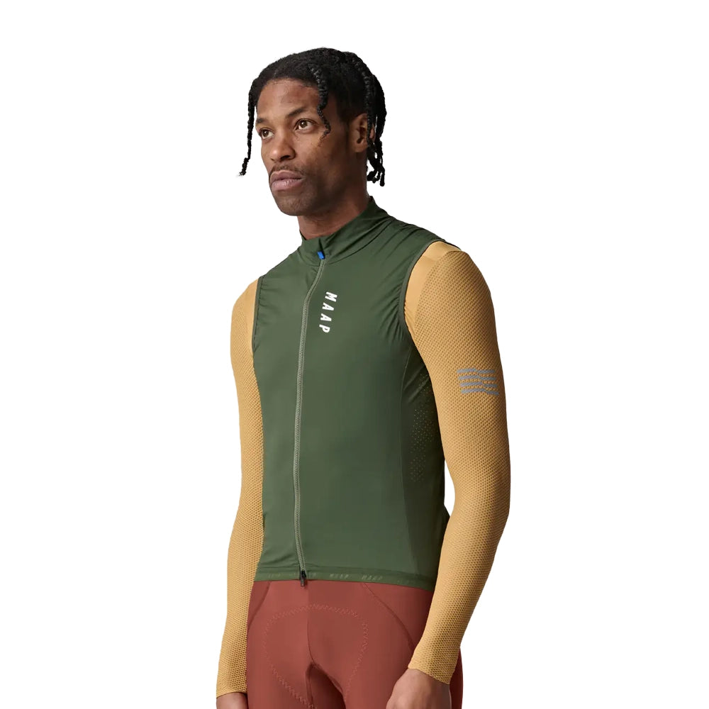 MAAP Draft Team Vest AW2023 - Bronze Green-Gilets-