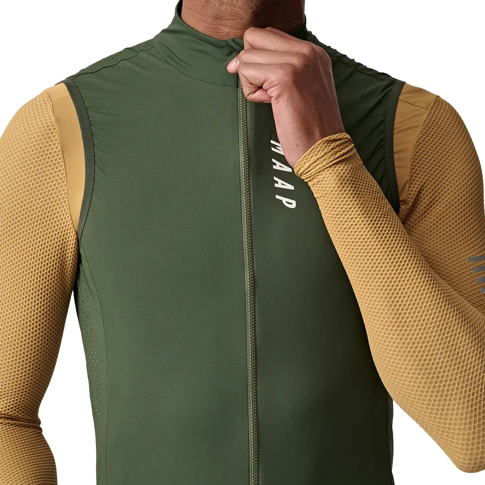 MAAP Draft Team Vest AW2023 - Bronze Green-Gilets-