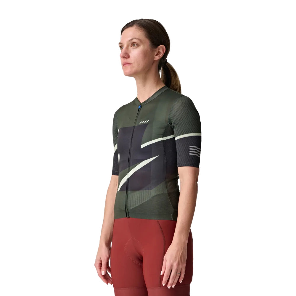 MAAP Evolve 3D Pro Air Women Jersey 2.0 AW2023 - Bronze Green AW23-Women Jerseys-