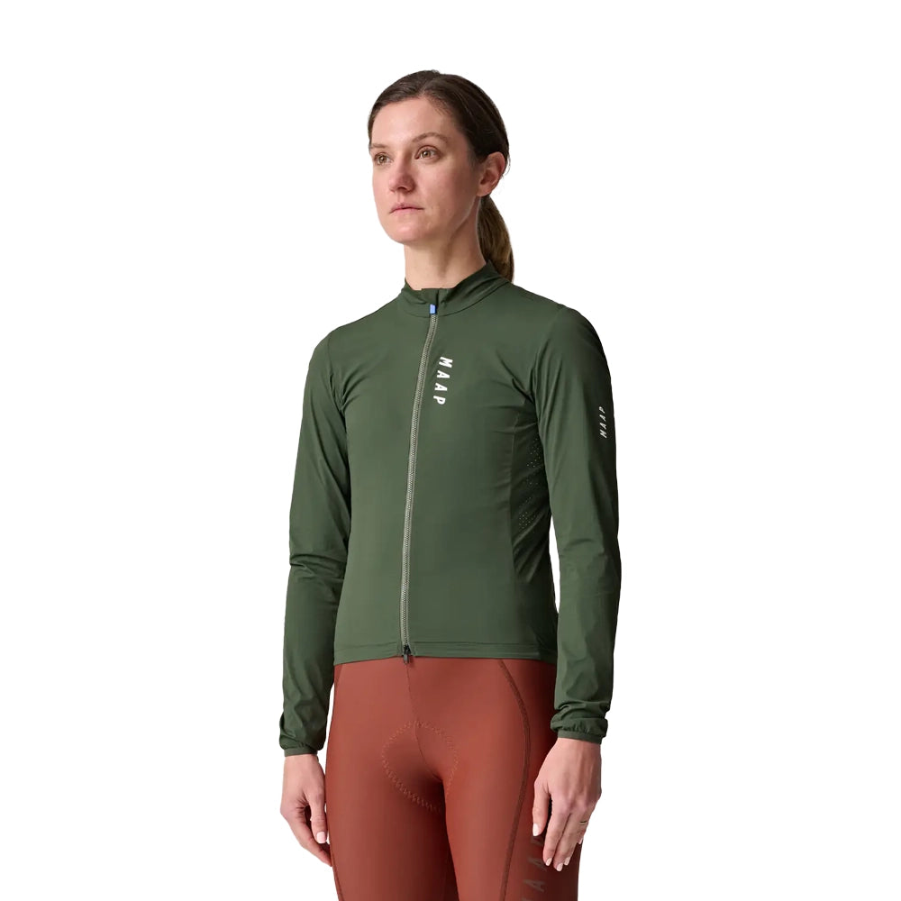 MAAP Draft Team Women Jacket AW2023 - Bronze Green-Jackets-