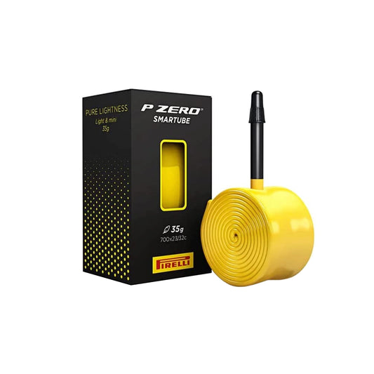PIRELLI P Zero Smartube 23/32x700 Presta 60mm - Yellow-Spare Tubes-8019227409437