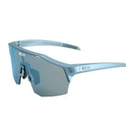 KOO Eyewear Alibi Galaxy Super Blue Mirror - Metallic Light Blue