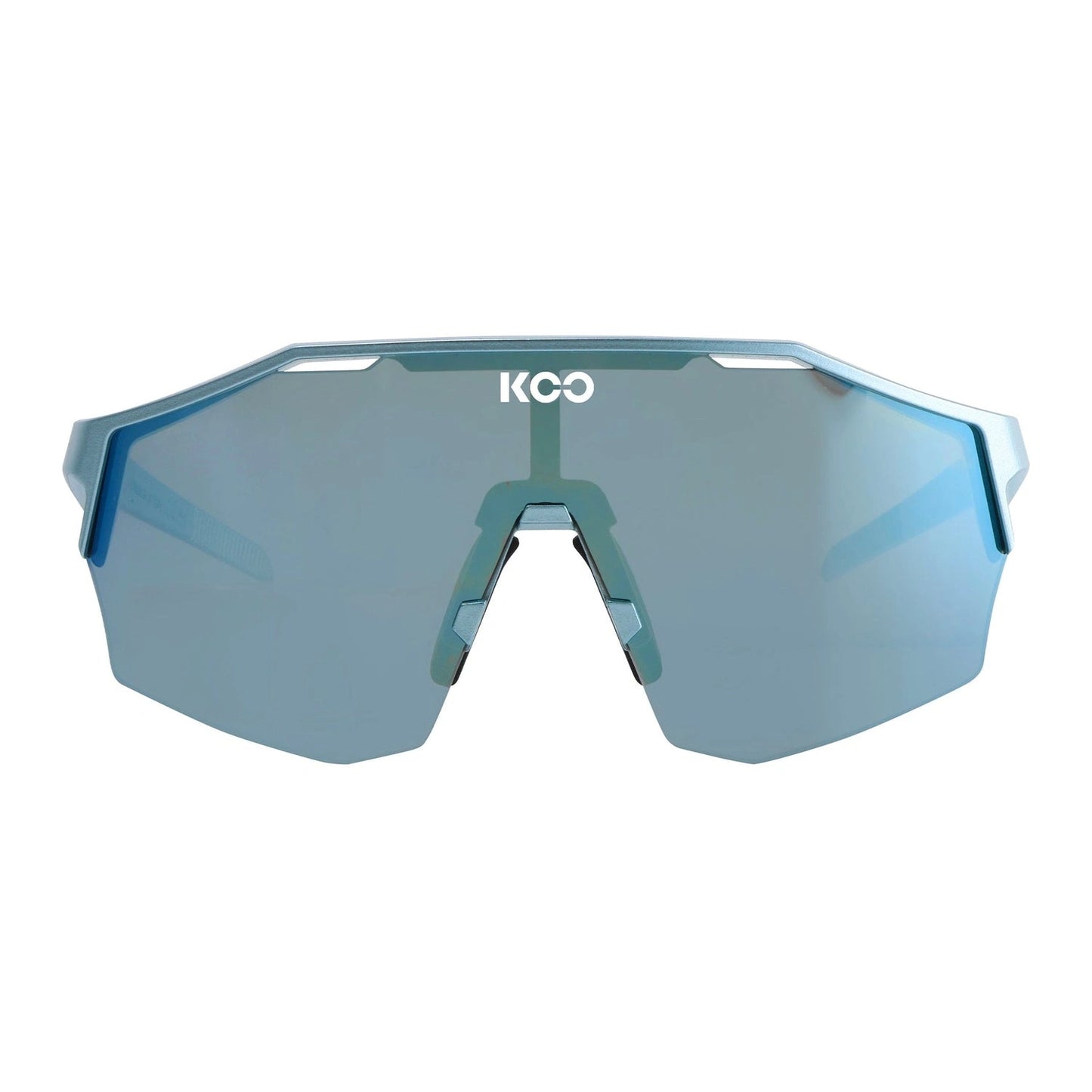 KOO Eyewear Alibi Galaxy Super Blue Mirror - Metallic Light Blue