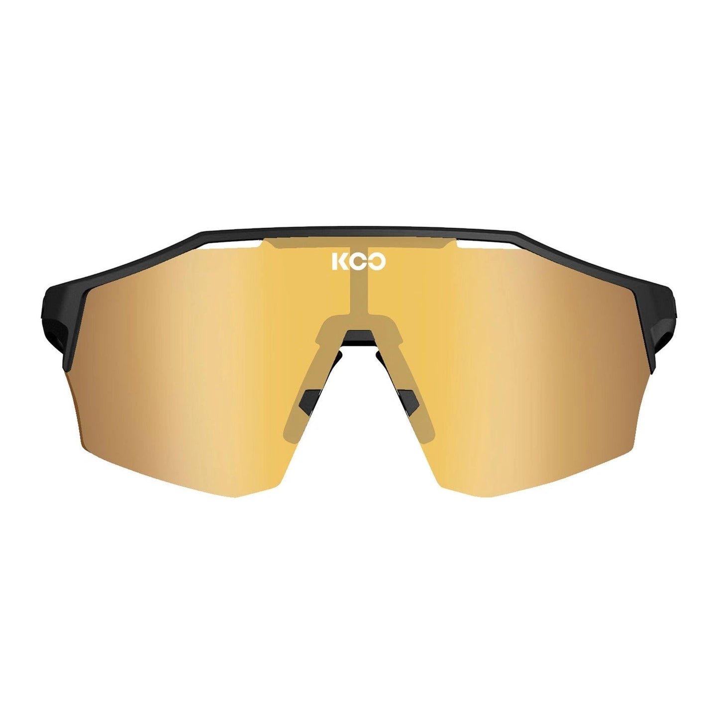 KOO Eyewear Alibi Large - Black Matt / Gold