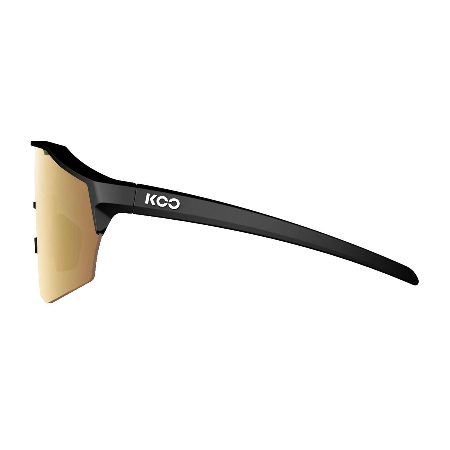 KOO Eyewear Alibi Large - Black Matt / Gold