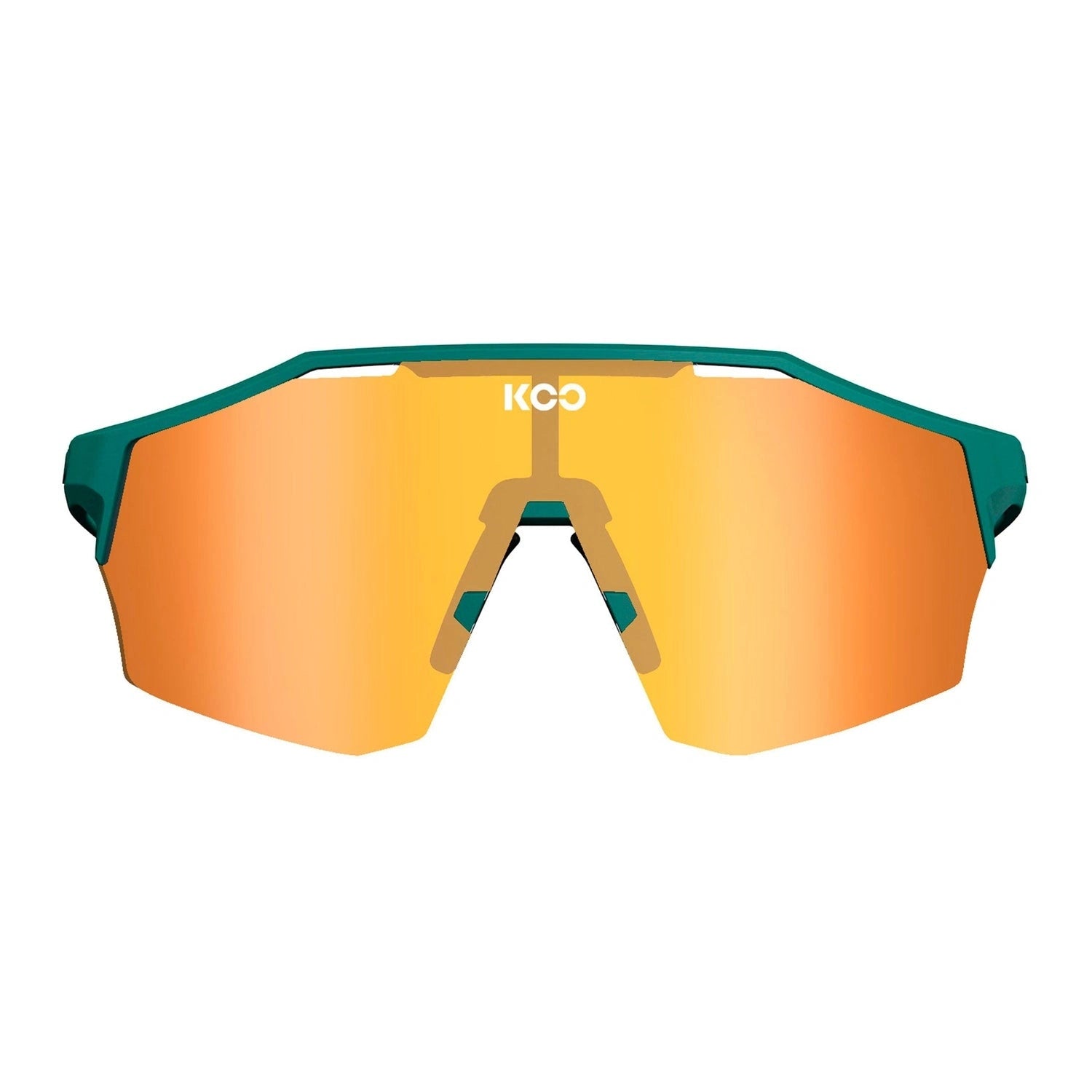 KOO Eyewear Alibi - Persian Green Matt / Orange