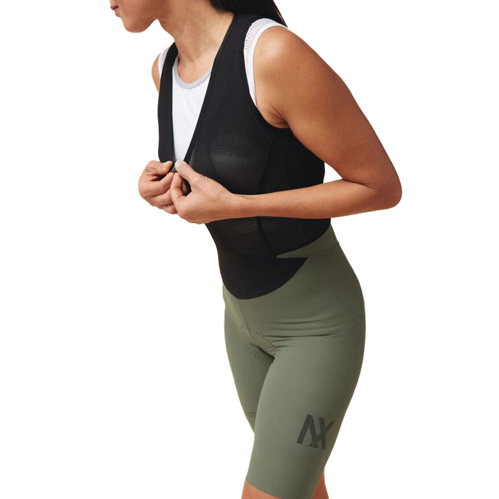 CAFE DU CYCLISTE Mathilde Women Bib Shorts - Agave Green-Women Bib Shorts-