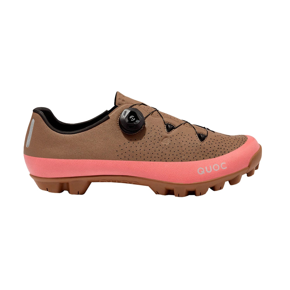 QUOC Gran Tourer II CROSS COUNTRY Gravel/MTB Shoes - Pink-Gravel Cycling Shoes-