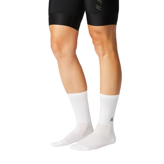 FINGERSCROSSED Classic Souvenir Bicycle Socks - White